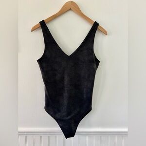 Abercrombie & Fitch Women’s Black Tank Thong Bodysuit. Soft A & F Collection.